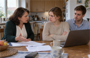 My Daughter Wanted Me to Take Out a Loan for Her Wedding. When I Refused, She Said I Didn’t Care About Her Happiness Bride showing wedding plans on a laptop