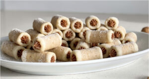 Caramel Nut Rolls: Delicate Christmas Pastries Filled with Smooth Butter Cream Caramel nut rolls – delicate Christmas pastries filled with smooth butter cream