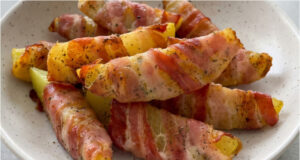 Baked Potatoes Wrapped in Bacon: Simple Crispy Side Dish Ready in 20 Minutes Great side dish idea – baked potatoes with bacon