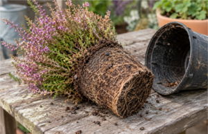 Heather from the Store Drying Out Despite Watering? Try This Simple Water Bath Before Throwing It Away Heather from the store drying out despite watering