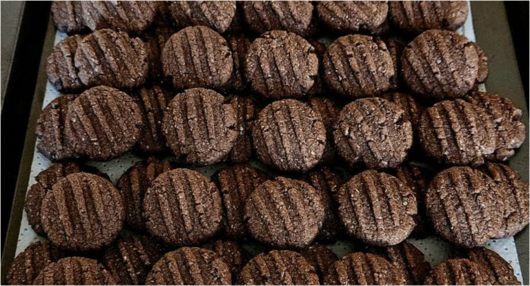 Homemade KOKA Cookies: Cocoa-Coconut Flavor and Signature Fork Pattern Made Easy