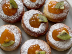 Homemade Yeast Doughnuts with Jam: Fluffy Dough and About 30 Airy Pieces Homemade yeast doughnuts with jam: fluffy dough and about 30 airy pieces