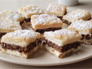 Nutty Puff Pastry Slices: Crispy Layers, Silky Cream, and Moist Nut Center Just 4 ingredients—the secret to lightning-fast nutty puff pastry slices revealed