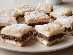 Nutty Puff Pastry Slices: Crispy Layers, Silky Cream, and Moist Nut Center Just 4 ingredients—the secret to lightning-fast nutty puff pastry slices revealed