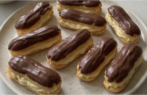 A Party Treat Everyone Will Fight For: Mini Éclairs with Divine Cream mini éclairs with luxurious cream – a mini dessert that will rule every party