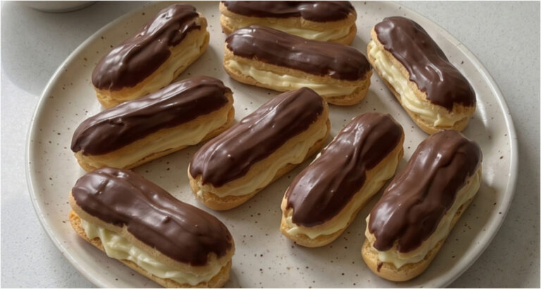 A Party Treat Everyone Will Fight For: Mini Éclairs with Divine Cream
