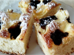 Quick Cup Cake with Quark and Plum Jam: Simple Batter Without Weighing Quick cup cake with quark and plum jam – simple batter without weighing