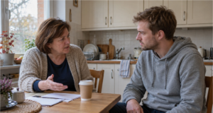 My Son Tells Me Every Month He Can’t Afford Rent. When I Told Him He Should Have Studied More and Stopped Wasting Money, He Got Offended Son asking mother for money for rent