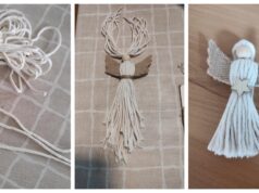 Create Amazing String Angels to Complement Your Decor: Step by Step Handmade string angel decoration
