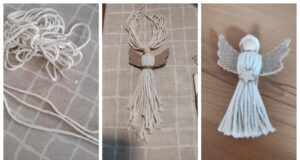 Create Amazing String Angels to Complement Your Decor: Step by Step Handmade string angel decoration