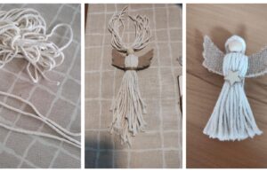 Create Amazing String Angels to Complement Your Decor: Step by Step Handmade string angel decoration