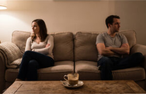 We Took a Break for a Month. When I Found Out She Slept With Someone Else, She Was Surprised I Cared Tension in the relationship.