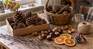 You’ll Appreciate These for Christmas: What to Gather and Save Now for Beautiful Homemade Decorations What to gather and save now for beautiful homemade Christmas decorations